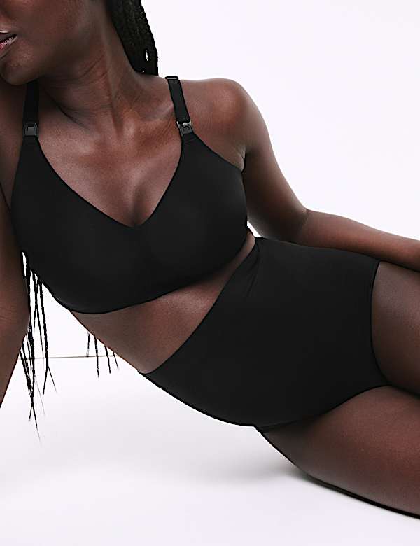 3pk Seamless Over Bump Maternity Briefs