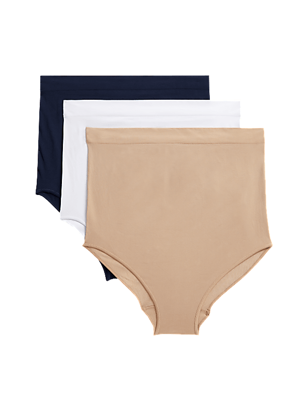 3pk Seamless Over Bump Maternity Briefs