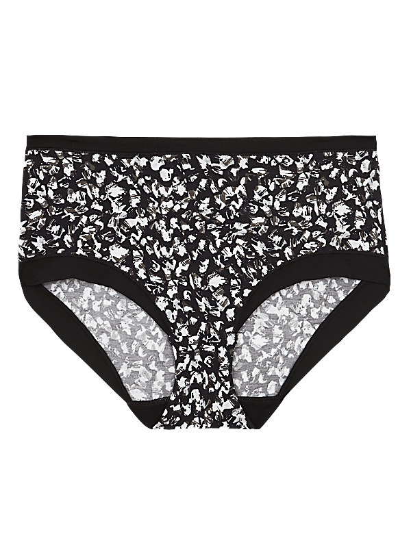 Flexifit™ Modal Camo Print Midi Knickers