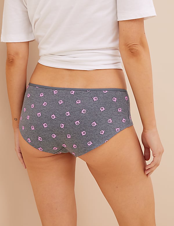 5pk Cotton Rich Percy Pig™ Knicker Shorts