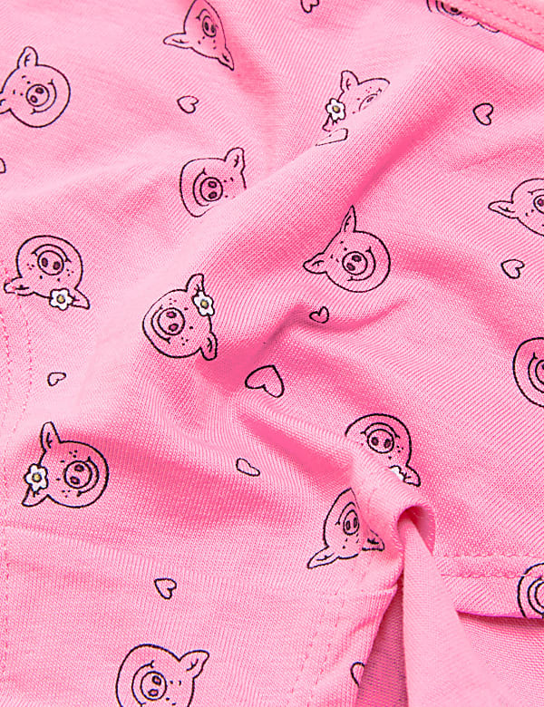5pk Cotton Rich Percy Pig™ Knicker Shorts
