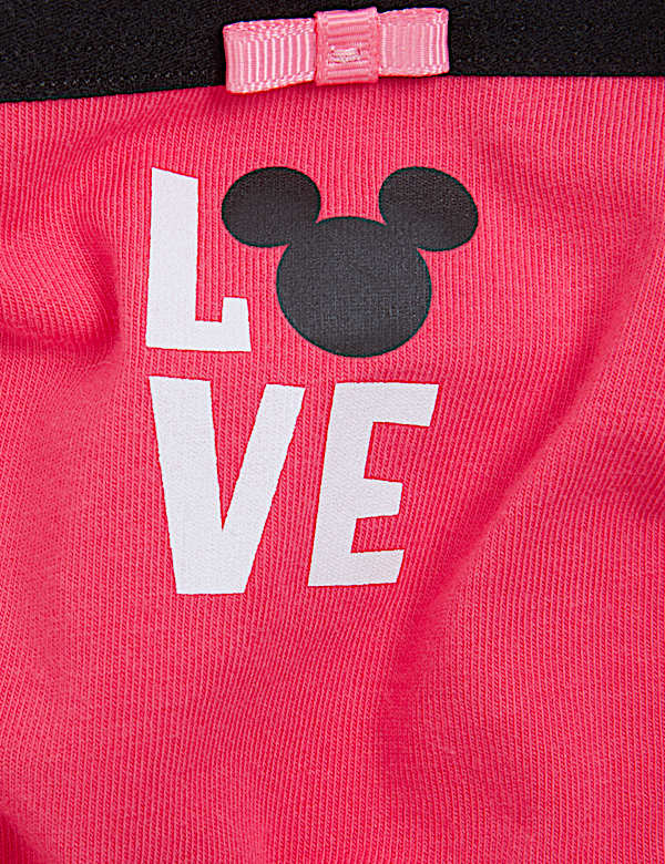 3pk Cotton Lycra® Minnie Mouse™ Printed Knicker Shorts