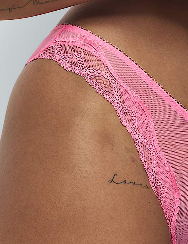 2 Pack Mesh Miami Knickers - GR