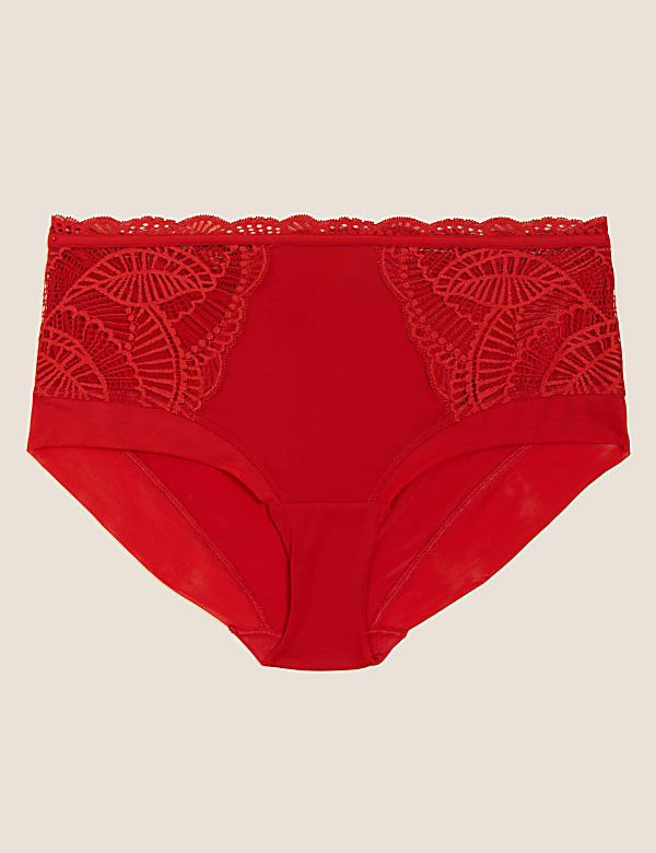 Lace High Rise Shorts