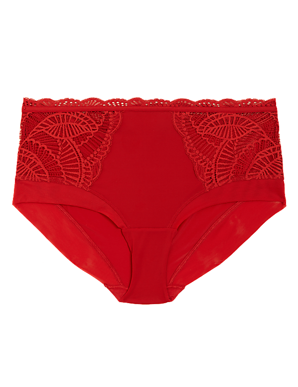Lace High Rise Shorts