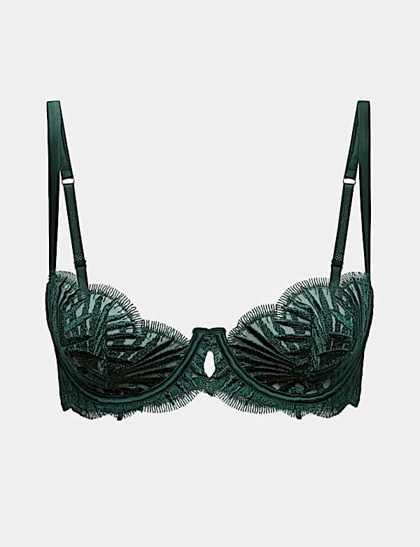 Reverie Embroidery Non-Padded Balcony Bra A-E - MV
