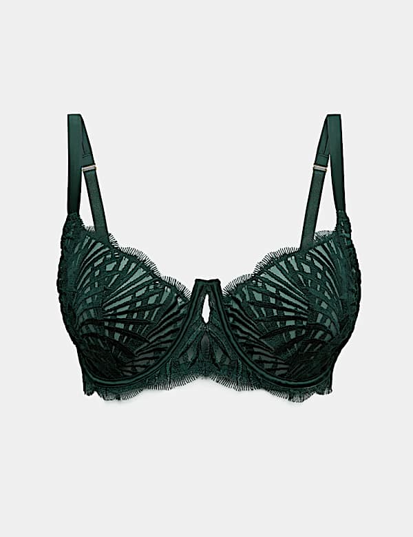 Reverie Embroidery Non-Padded Balcony Bra F-H - CN