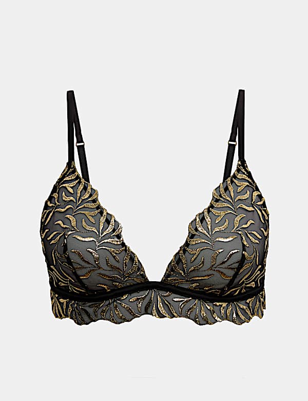Enigma Embroidery Bralette - CN