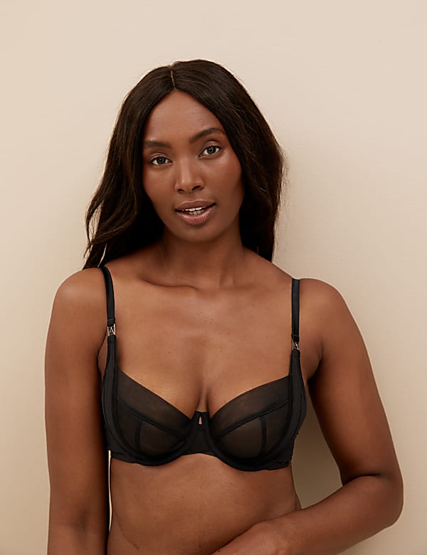Luxe Essentials Wired Balcony Bra A-E