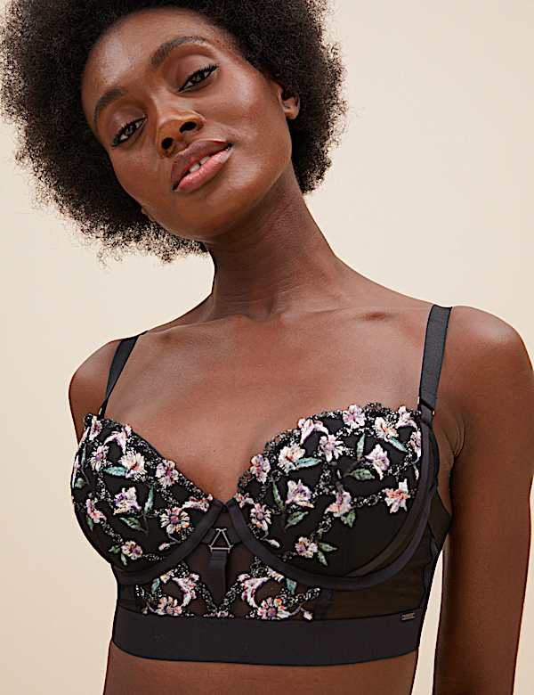 Alessandria Wired Balcony Bra A-E
