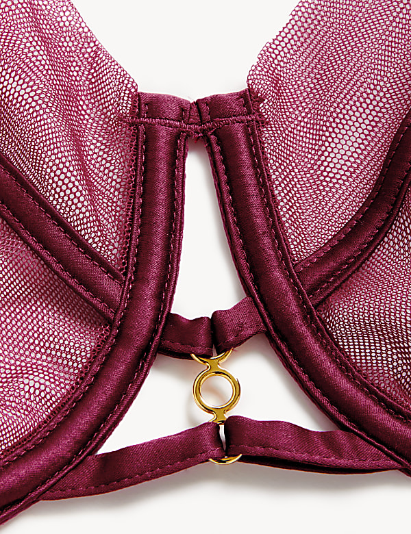 Lexington Lace & Mesh Wired Full Cup Bra