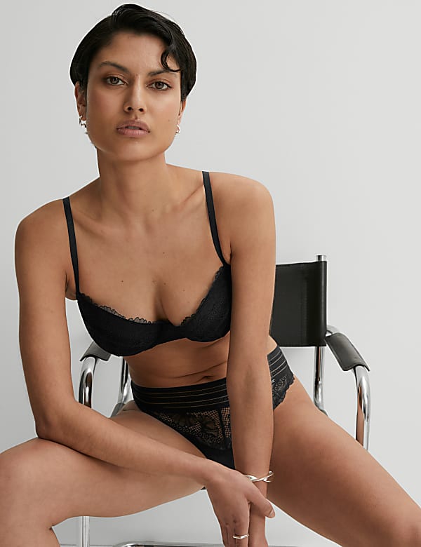 Marseilles Lace Wired Balcony Bra A-E