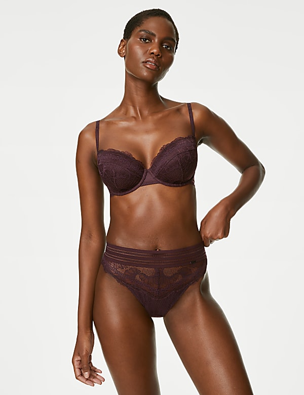 Marseilles High Waisted High Leg Knickers