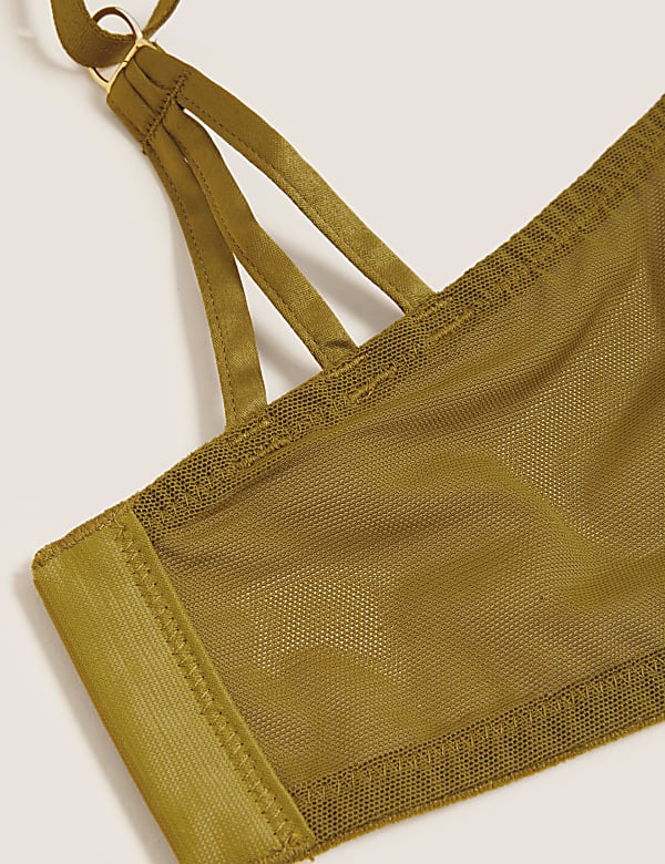 Amalfi Embroidery Longline Plunge Bra A-E