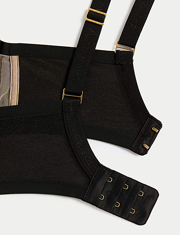 Osaka Embroidery Wired Balcony Bra F-H