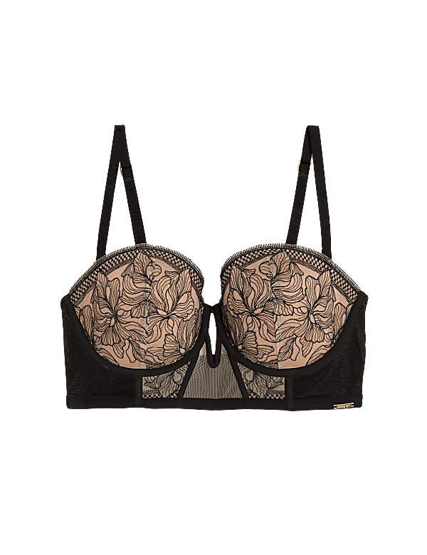 Osaka Embroidery Wired Multiway Bra A-E