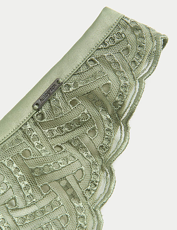 Belize Embroidery Thong