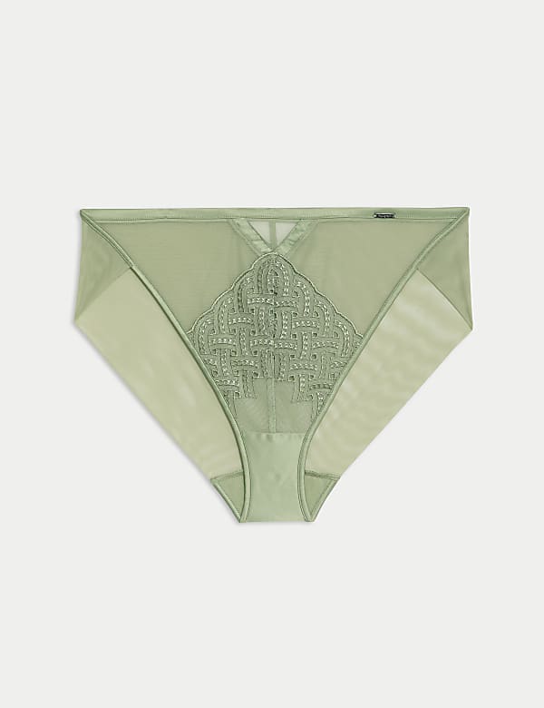Belize High Waisted Brazilian Knickers - RO