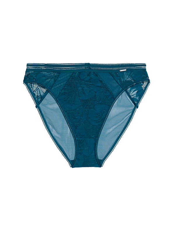 Valencia Lace High Waisted High Leg Knickers