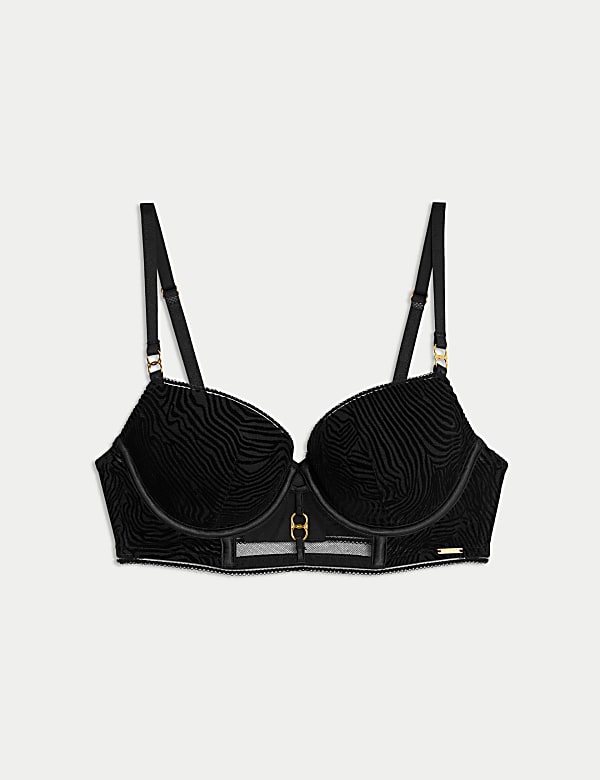 Oslo Wired Longline Balcony Bra (A-E) - KG