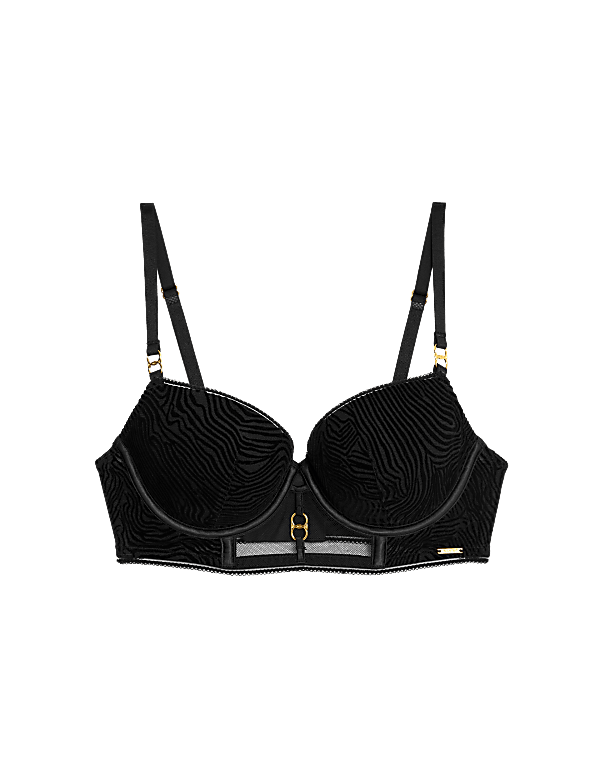 Oslo Wired Longline Balcony Bra (A-E)