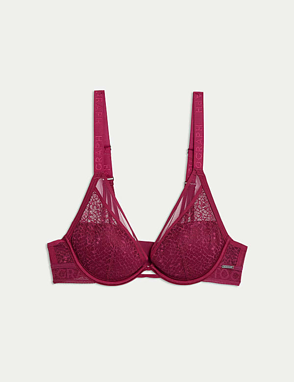 Tivoli Lace Wired Plunge Bra (A-E) - CA