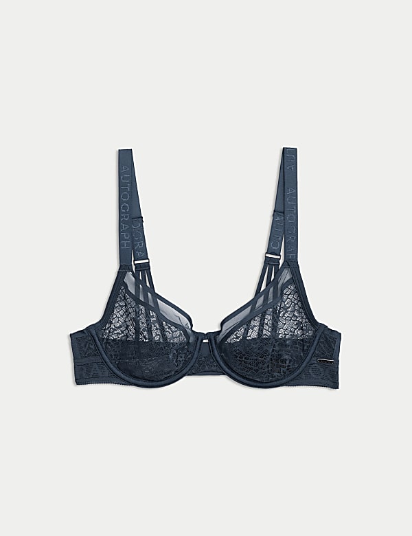 Tivoli Patterned Lace Wired Full Cup Bra (A-E) - PT
