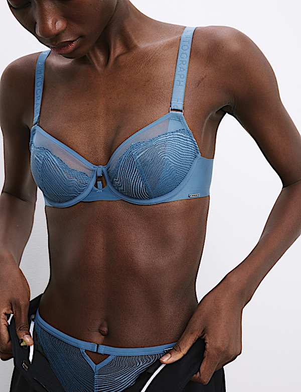 Kyoto Lace Wired Balcony Bra (A-E)