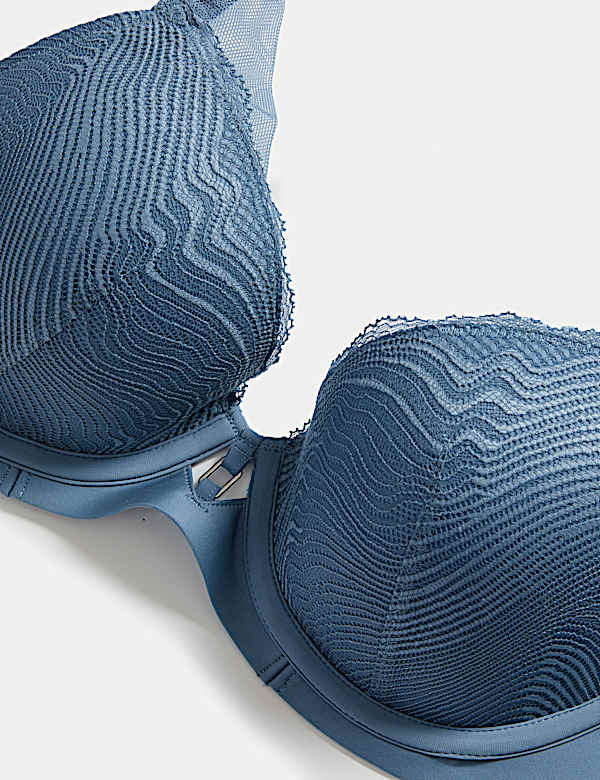 Kyoto Lace Wired Plunge Bra (A-E)