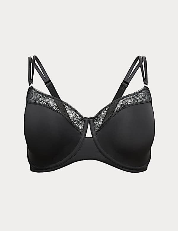 Boston Microfibre Wired Minimiser Bra (C-G) - RS
