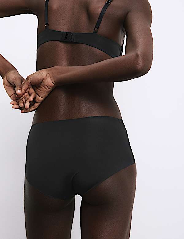 תחתוני Boston מיקרופייבר בגזרה גבוהה ללא קו תחתונים - IL