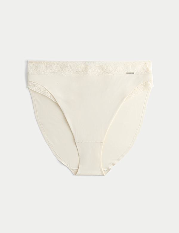 Boston Microfibre No VPL High Leg Knickers - US