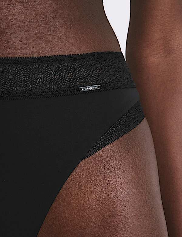 Boston Microfibre No VPL High Leg Knickers - US