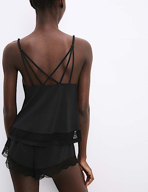 Murcia Scallop Lace Cami Set - AU