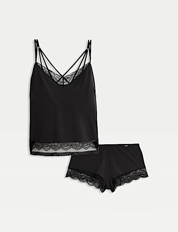 Murcia Scallop Lace Cami Set - AU