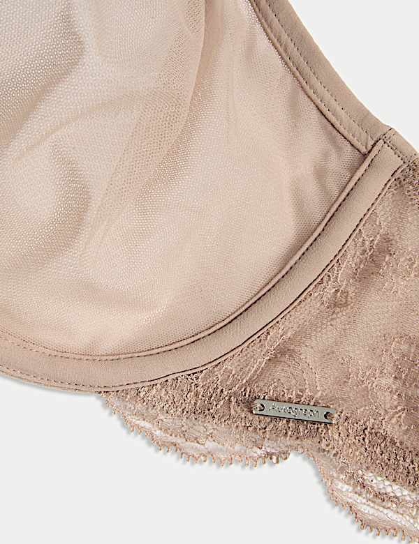 חזיית חצי קאפ Murcia שקופה עם תחרה (מידות A-E) - IL