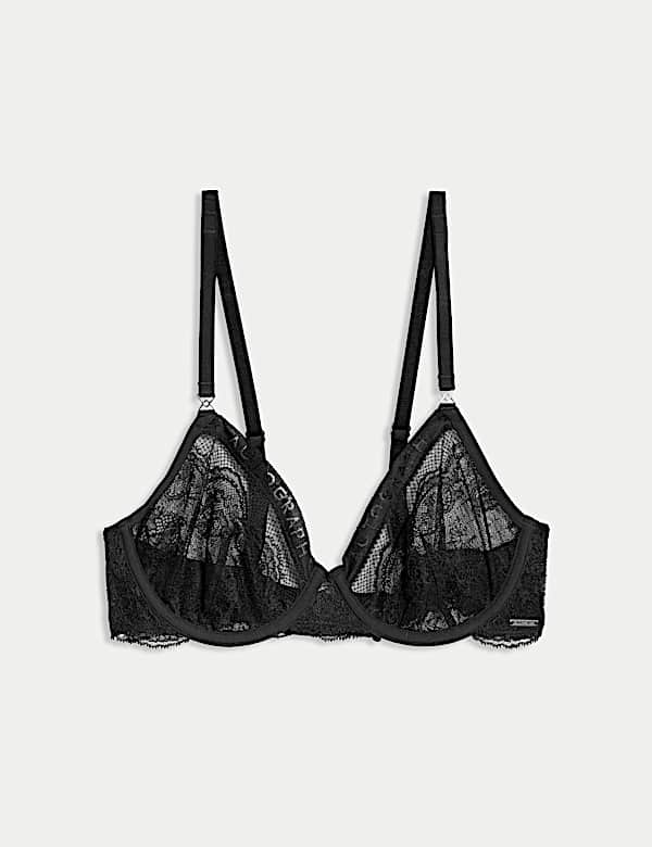 חזיית תחרה Murcia עם קאפ מלא וברזלים במידות A-E - IL