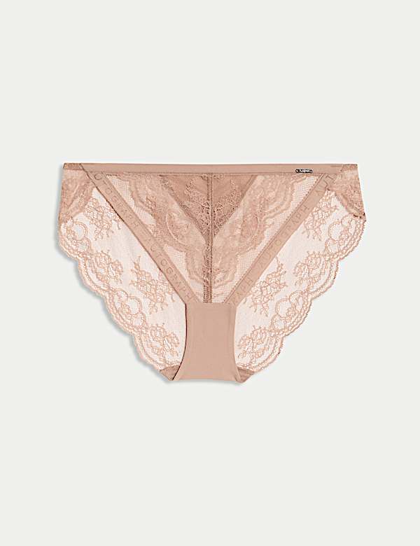 Murcia Lace High Leg Knickers - AL