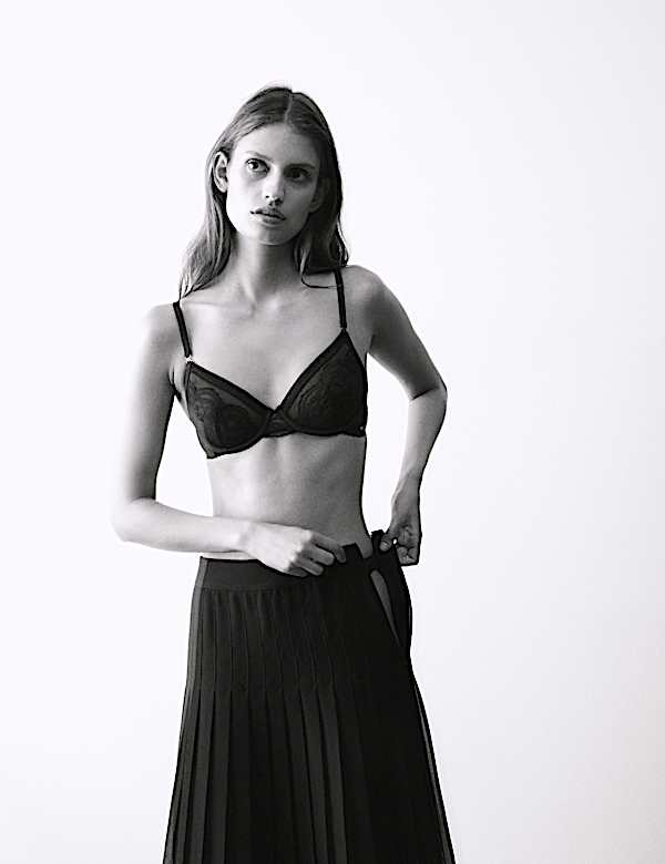 Murcia Lace High Leg Knickers - NZ