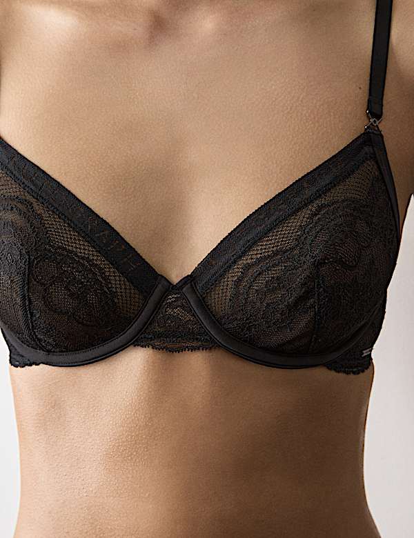 Murcia Lace High Leg Knickers - NZ