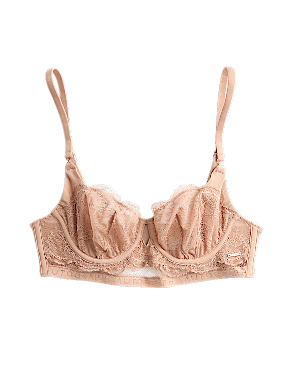 Murcia Lace Wired Longline Balcony Bra (A-E)