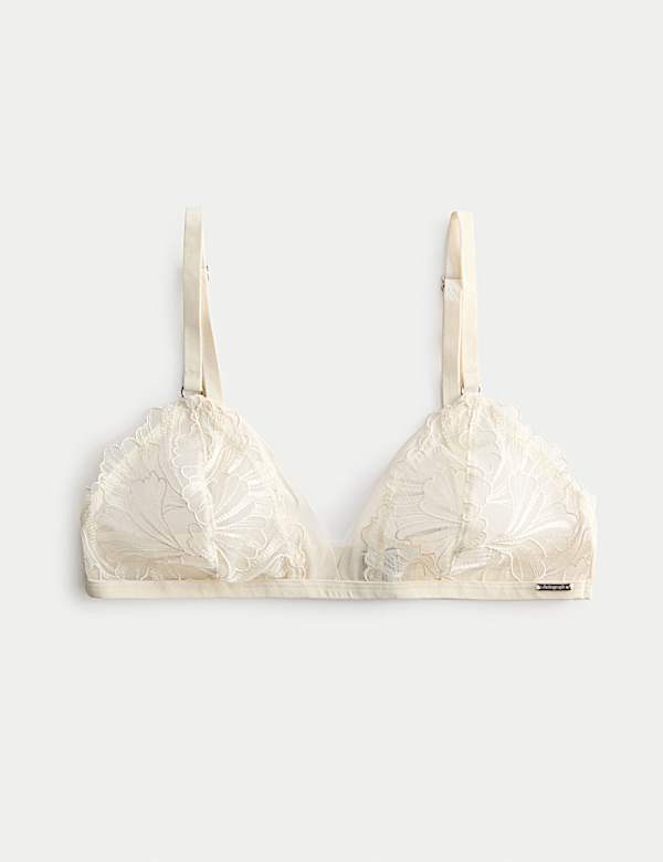 Monaco Embroidery Non Wired Bralette (A-E) - PT