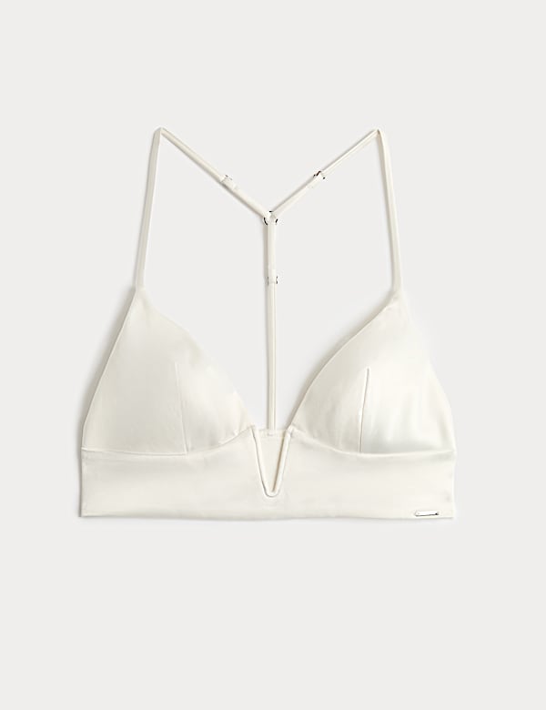 Beugelloze, satijnen bustier - NL