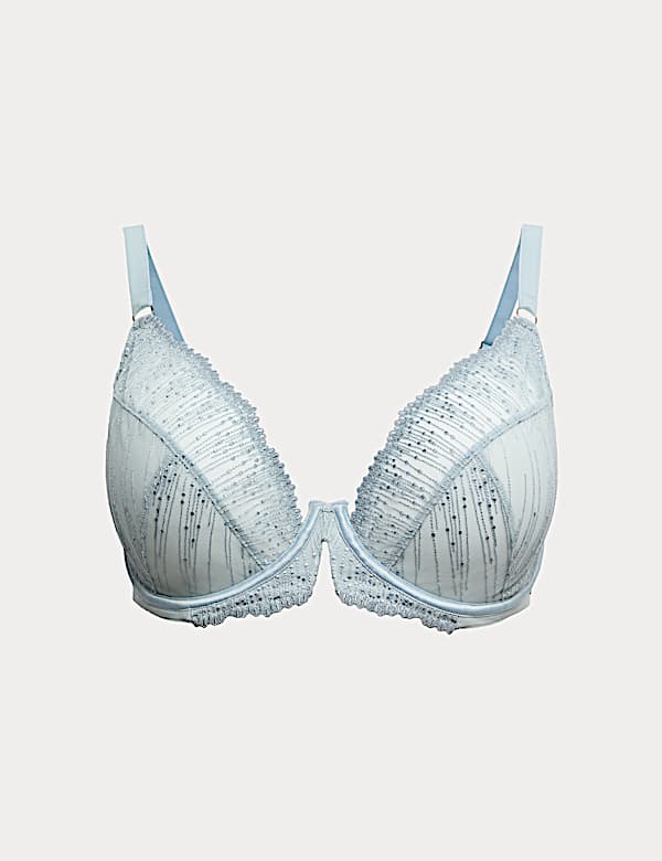 Florence Embroidery Wired Plunge Bra (F-H) - MV
