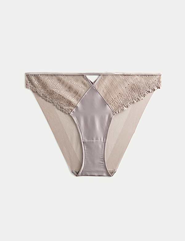 Florence Embroidery High Leg Knickers - KR