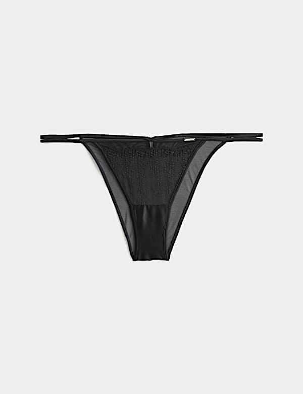 Tanga &agrave; broderie Florence - FR