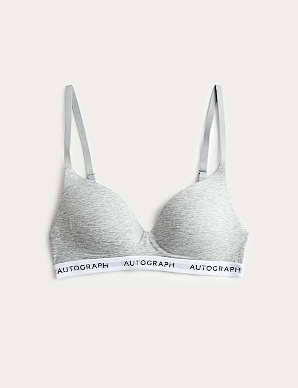 Lille Supima&trade; Cotton Non Wired Plunge Bra (A-E) - MV