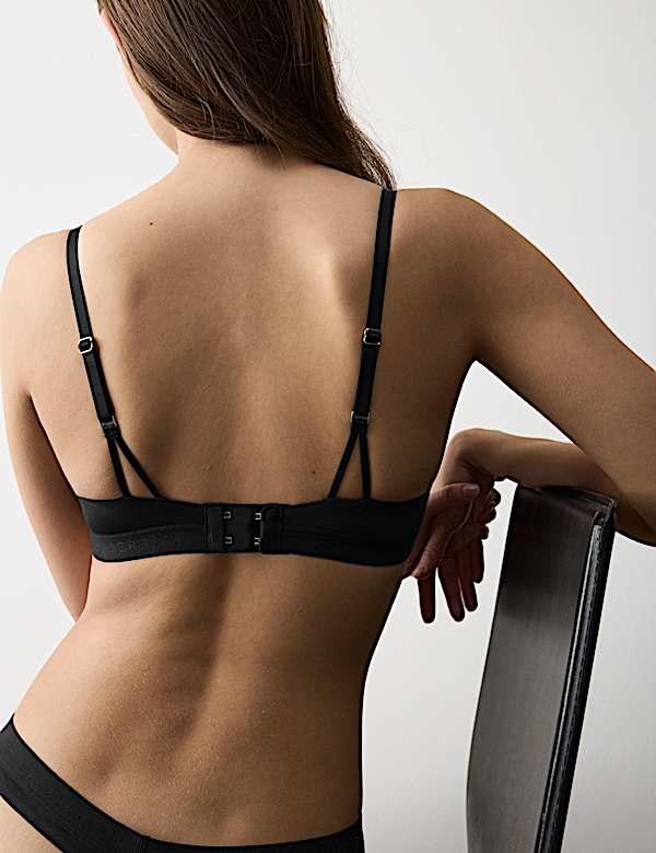 Lille Supima&trade; Cotton Non Wired Plunge Bra (A-E) - LV