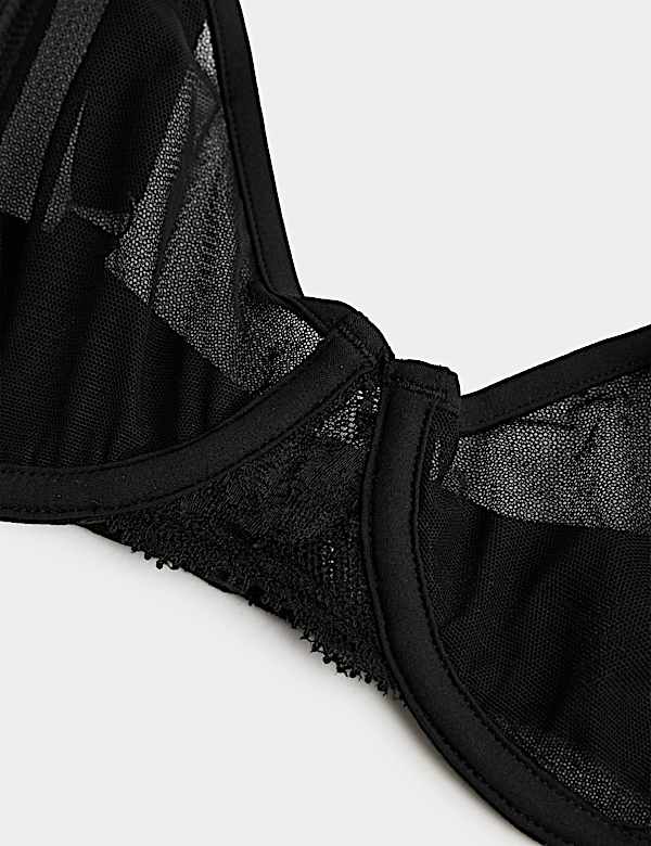Savannah Lace Wired Demi Cup Bra (A-E) - VN