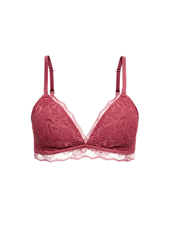 Savannah Lace Non Wired Plunge Bra (A-E)